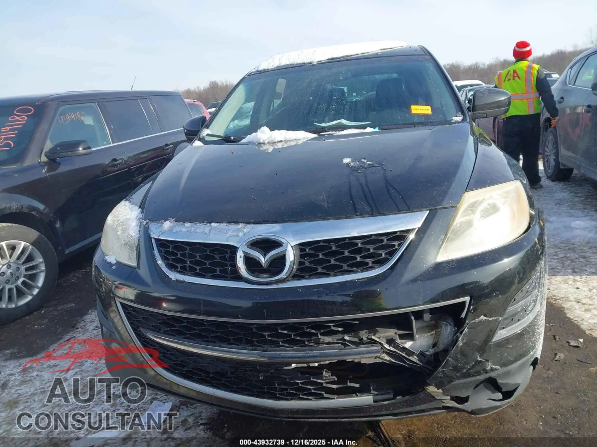 2012 MAZDA CX-9 Damaged VIN JM3TB3CA3C0368813 – photo 12