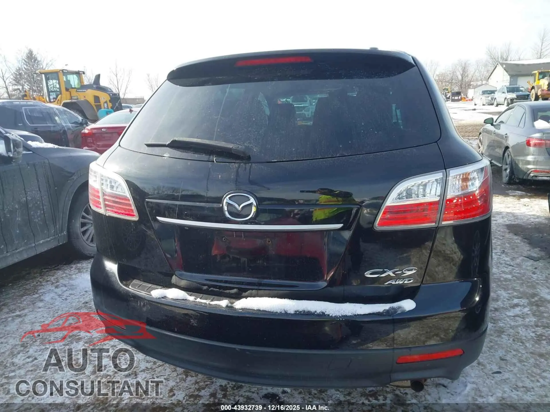 2012 MAZDA CX-9 Damaged VIN JM3TB3CA3C0368813 – photo 16