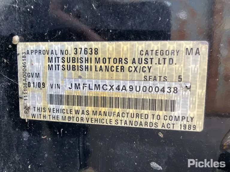 2009 Mitsubishi Lancer Used VIN JMFLMCX4A9U000438 – photo 24
