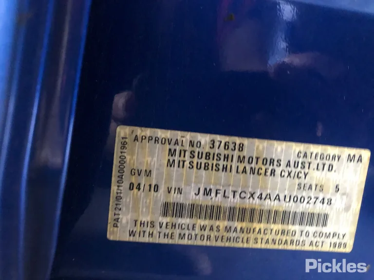 2010 Mitsubishi Lancer Used VIN JMFLTCX4AAU002748 – photo 16