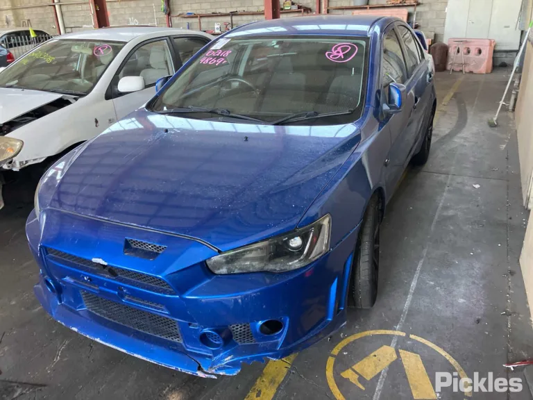 2011 Mitsubishi Lancer Damaged VIN JMFSNCY4ABU003315 – rear exterior