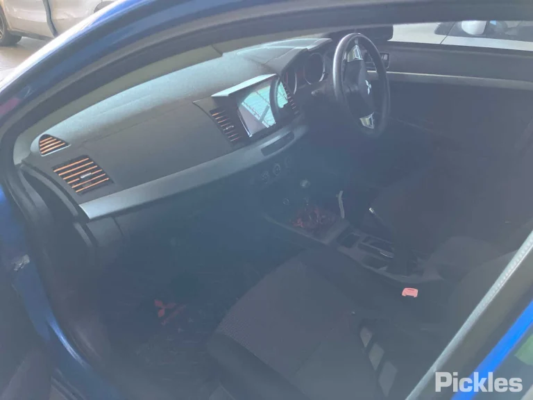 2011 Mitsubishi Lancer Damaged VIN JMFSNCY4ABU003315 – odometer reading