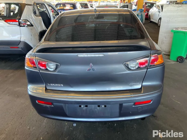 2010 Mitsubishi Lancer Damaged VIN JMFSTCY4AAU005548 – trunk area