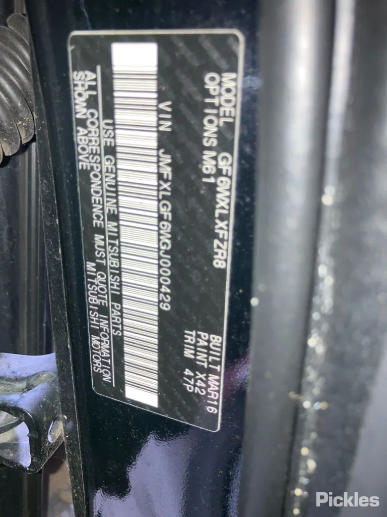 2016 Mitsubishi Outlander Damaged VIN JMFXLGF6WGJ000429 – photo 33 2016 Mitsubishi Outlander Damaged VIN JMFXLGF6WGJ000429 – photo 33