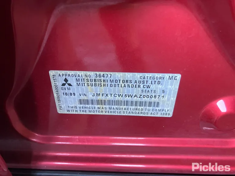 2009 Mitsubishi Outlander Used VIN JMFXTCW5WAZ000871 – photo 16