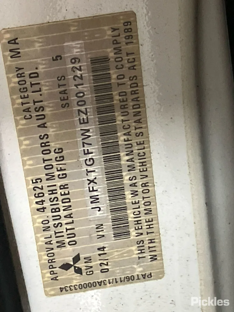 2014 Mitsubishi Outlander Damaged VIN JMFXTGF7WEZ001229 – photo 27