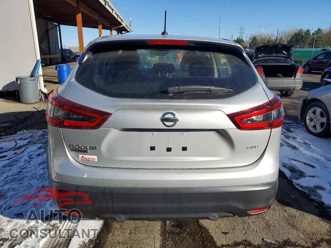 2021 NISSAN ROGUE Damaged VIN JN1BJ1AW2MW425191 – engine bay