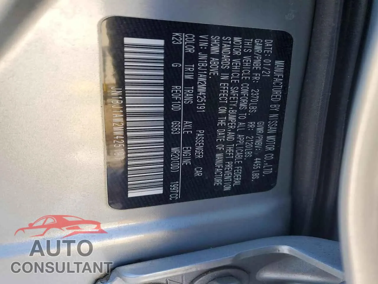 2021 NISSAN ROGUE Damaged VIN JN1BJ1AW2MW425191 – photo 14