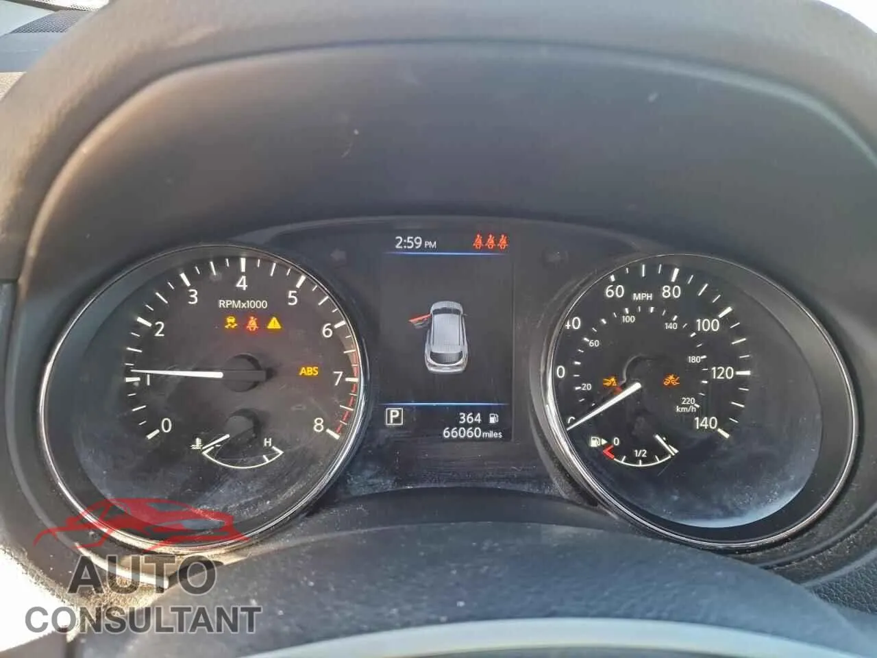 2021 NISSAN ROGUE Damaged VIN JN1BJ1AW6MW441877 – trunk area