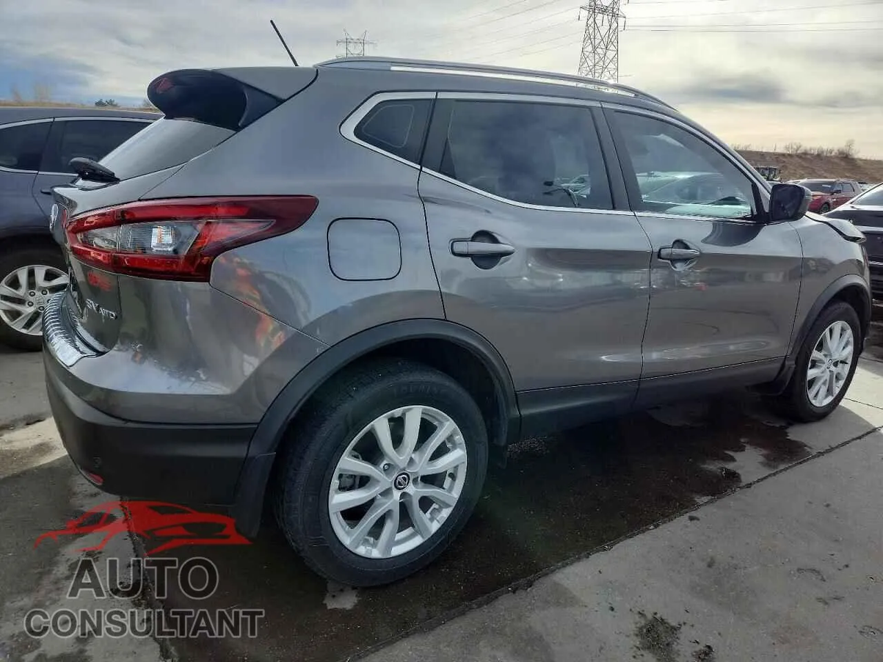2021 NISSAN ROGUE Damaged VIN JN1BJ1BW1MW661166 – side profile