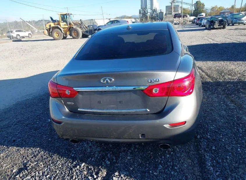 2014 INFINITI Q50 Used VIN JN1BV7AR7EM691563 – rear exterior