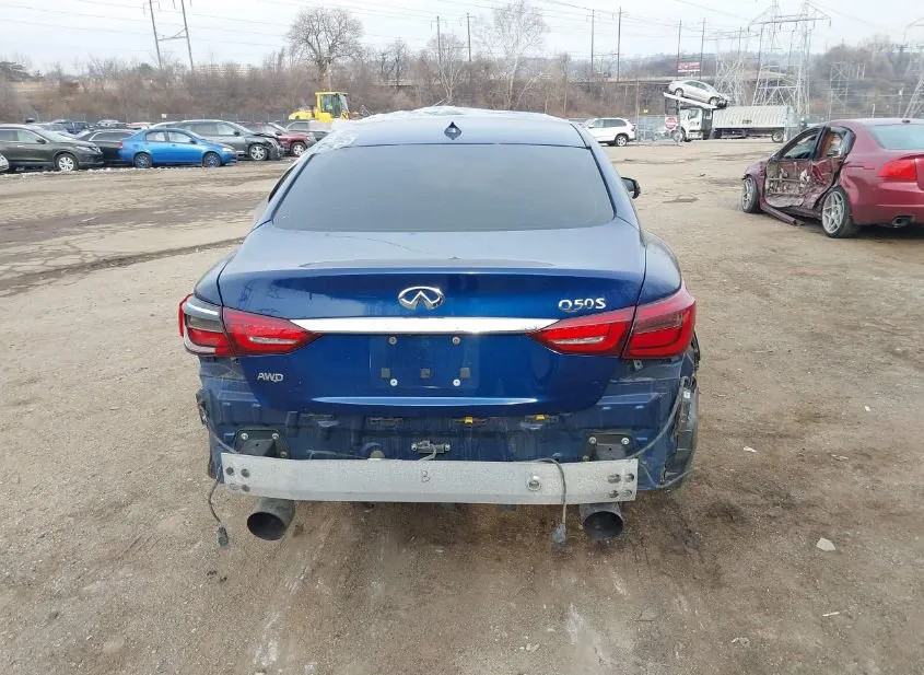 2019 INFINITI Q50 Used VIN JN1EV7AR7KM557578 – engine bay