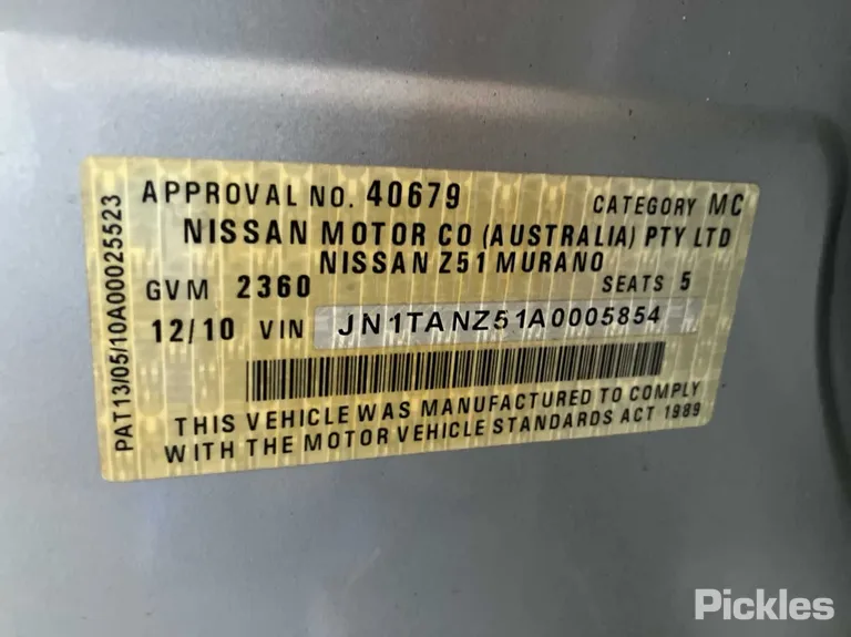 2010 Nissan Murano Used VIN JN1TANZ51A0005854 – photo 24