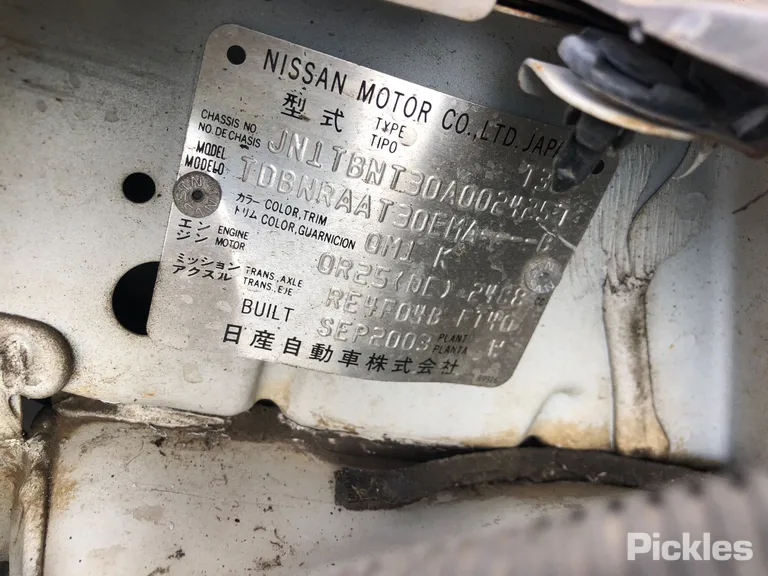 2003 Nissan X-Trail Used VIN JN1TBNT30A0024257 – photo 28