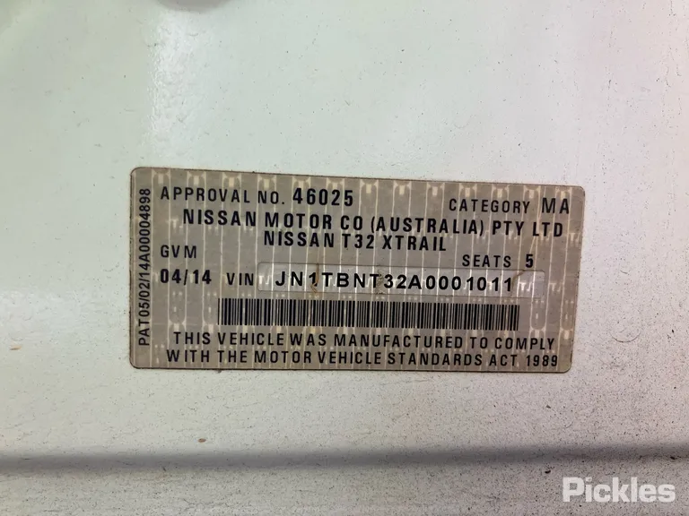 2014 Nissan X-Trail Used VIN JN1TBNT32A0001011 – photo 12