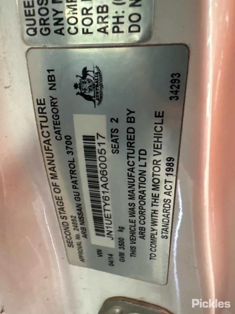 2014 Nissan Patrol Damaged VIN JN1UETY61A0600517 – photo 24 2014 Nissan Patrol Damaged VIN JN1UETY61A0600517 – photo 24