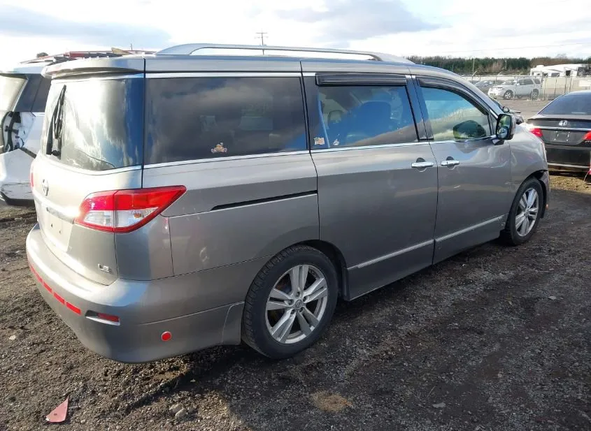 2012 NISSAN Quest Used VIN JN8AE2KP7C9043010 – rear exterior 2012 NISSAN Quest Used VIN JN8AE2KP7C9043010 – rear exterior