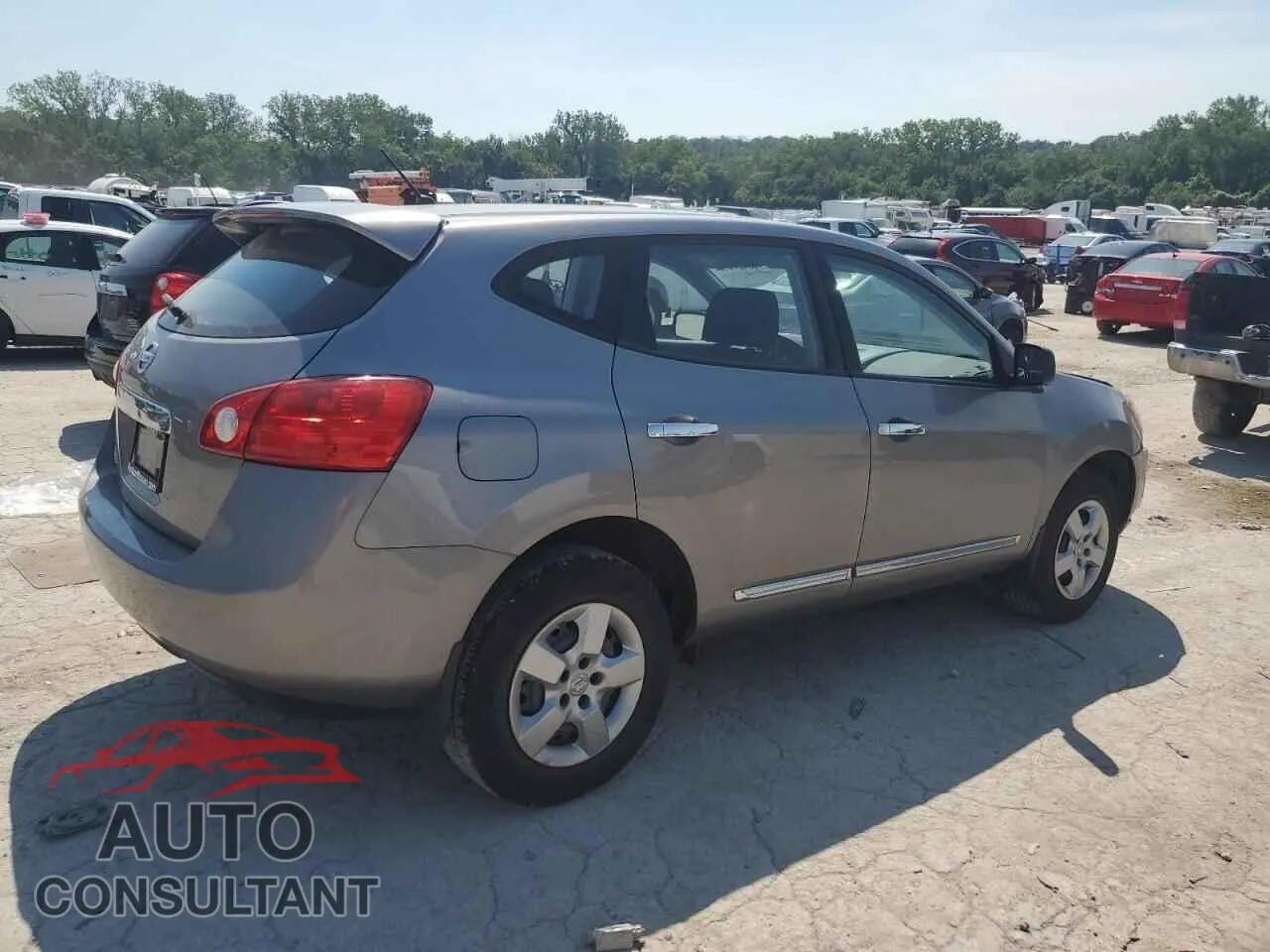 2013 NISSAN ROGUE Damaged VIN JN8AS5MT4DW011025 – side profile
