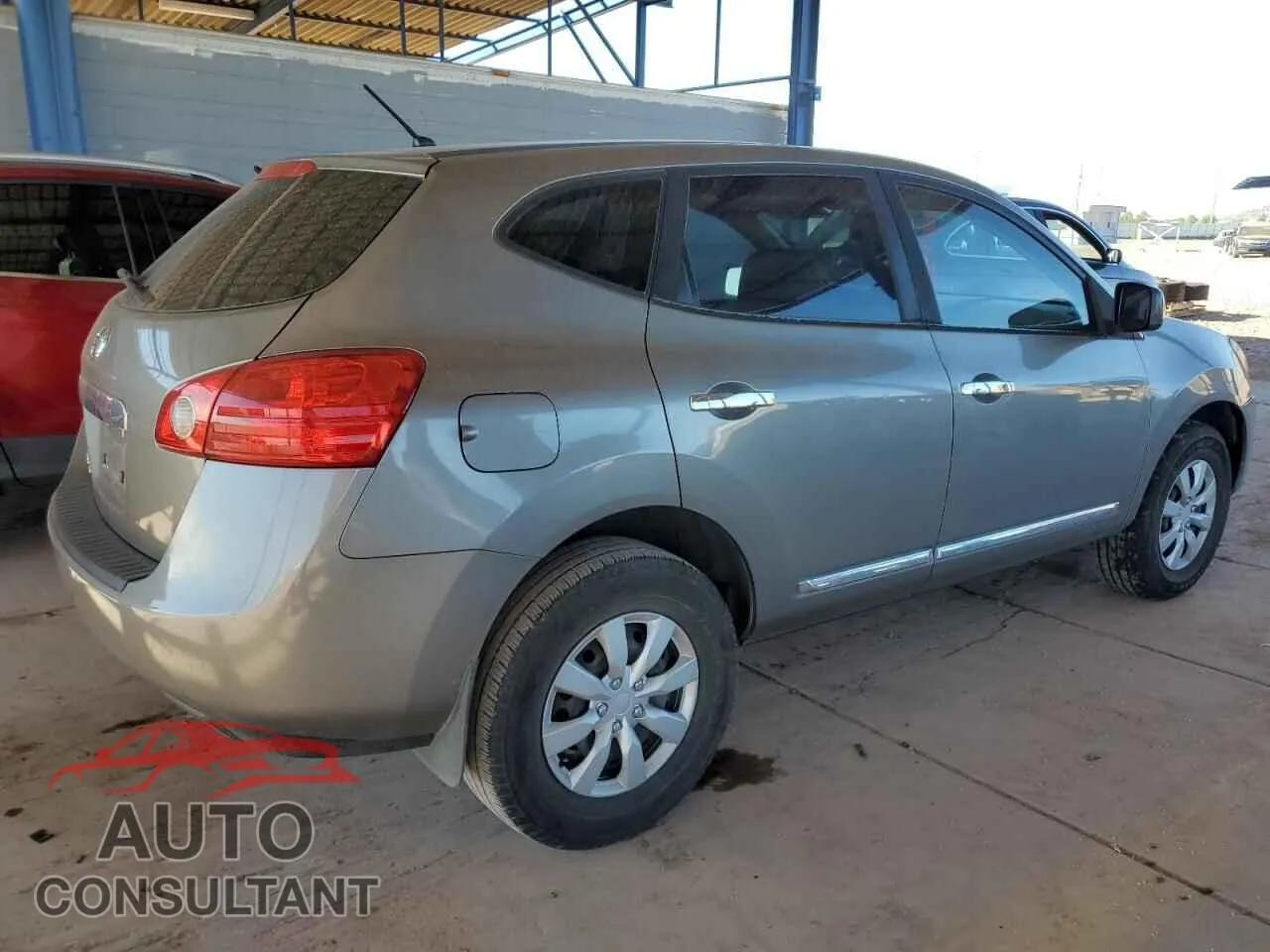 2014 NISSAN ROGUE Damaged VIN JN8AS5MT6EW602779 – side profile