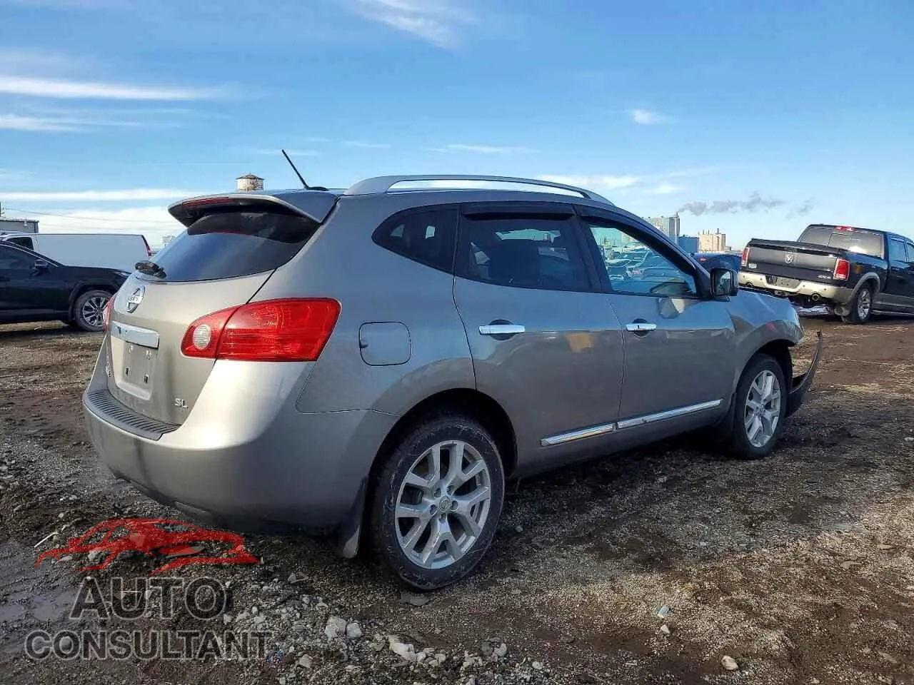 2012 NISSAN ROGUE Damaged VIN JN8AS5MT8CW264539 – side profile