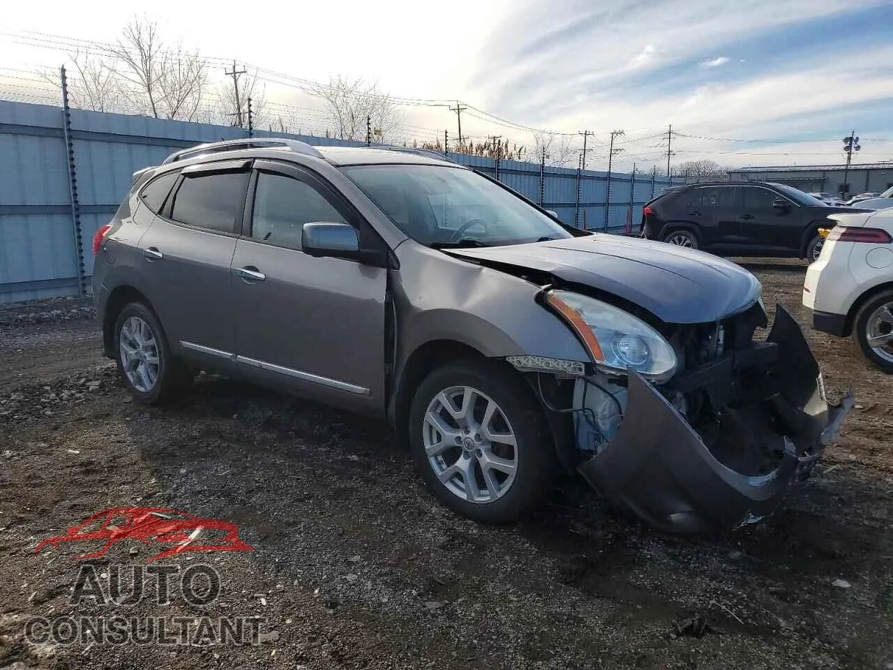2012 NISSAN ROGUE Damaged VIN JN8AS5MT8CW264539 – dashboard