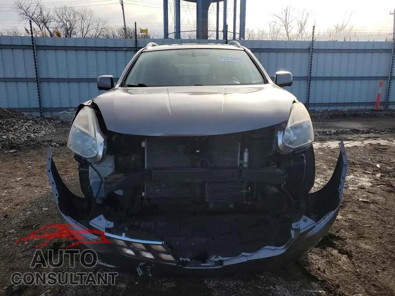 2012 NISSAN ROGUE Damaged VIN JN8AS5MT8CW264539 – interior seats