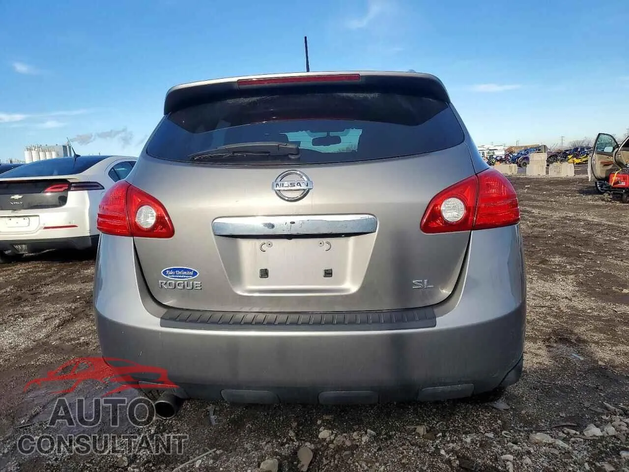 2012 NISSAN ROGUE Damaged VIN JN8AS5MT8CW264539 – engine bay