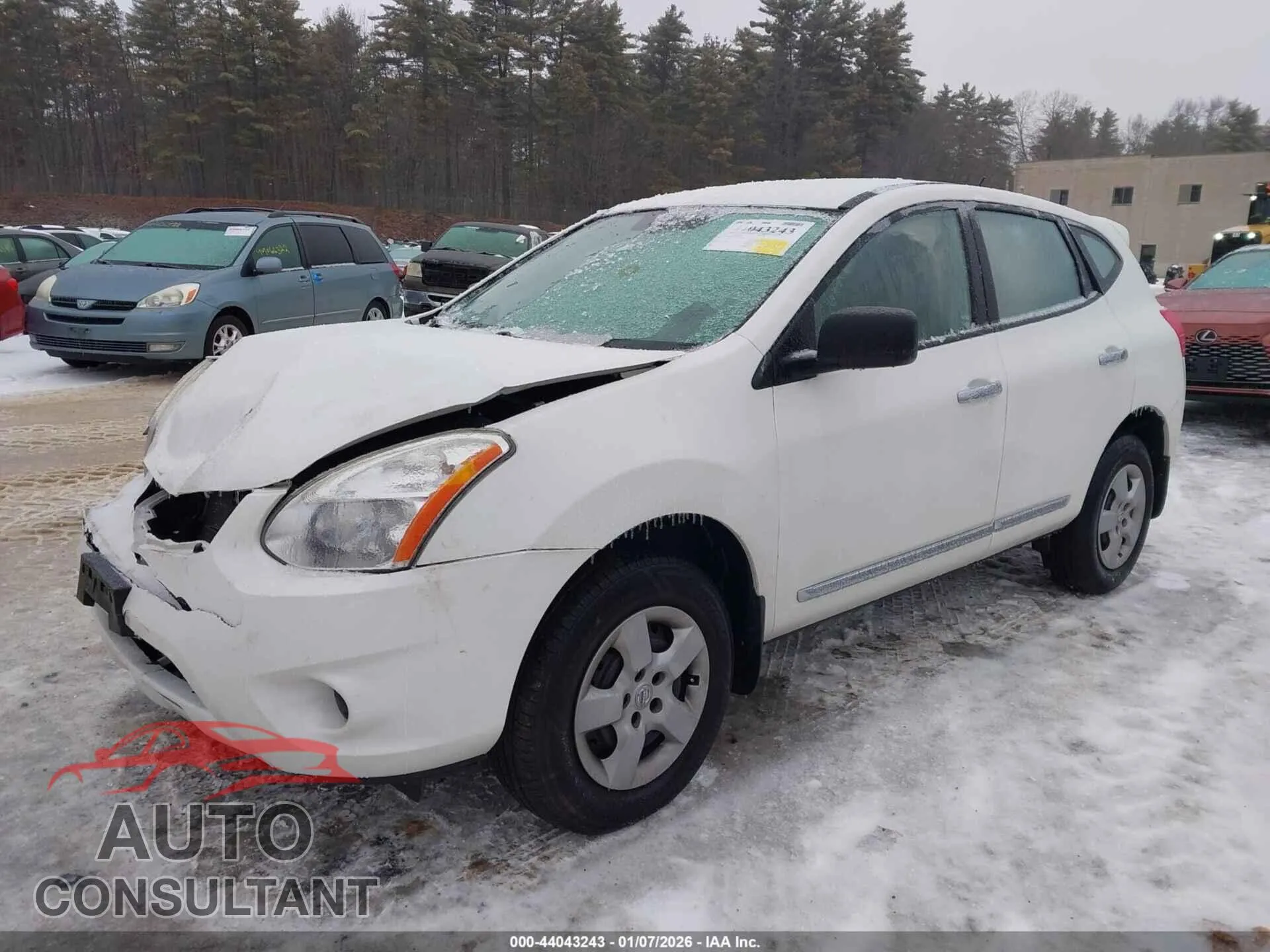 2013 NISSAN ROGUE Damaged VIN JN8AS5MV0DW637804 – rear exterior 2013 NISSAN ROGUE Damaged VIN JN8AS5MV0DW637804 – rear exterior