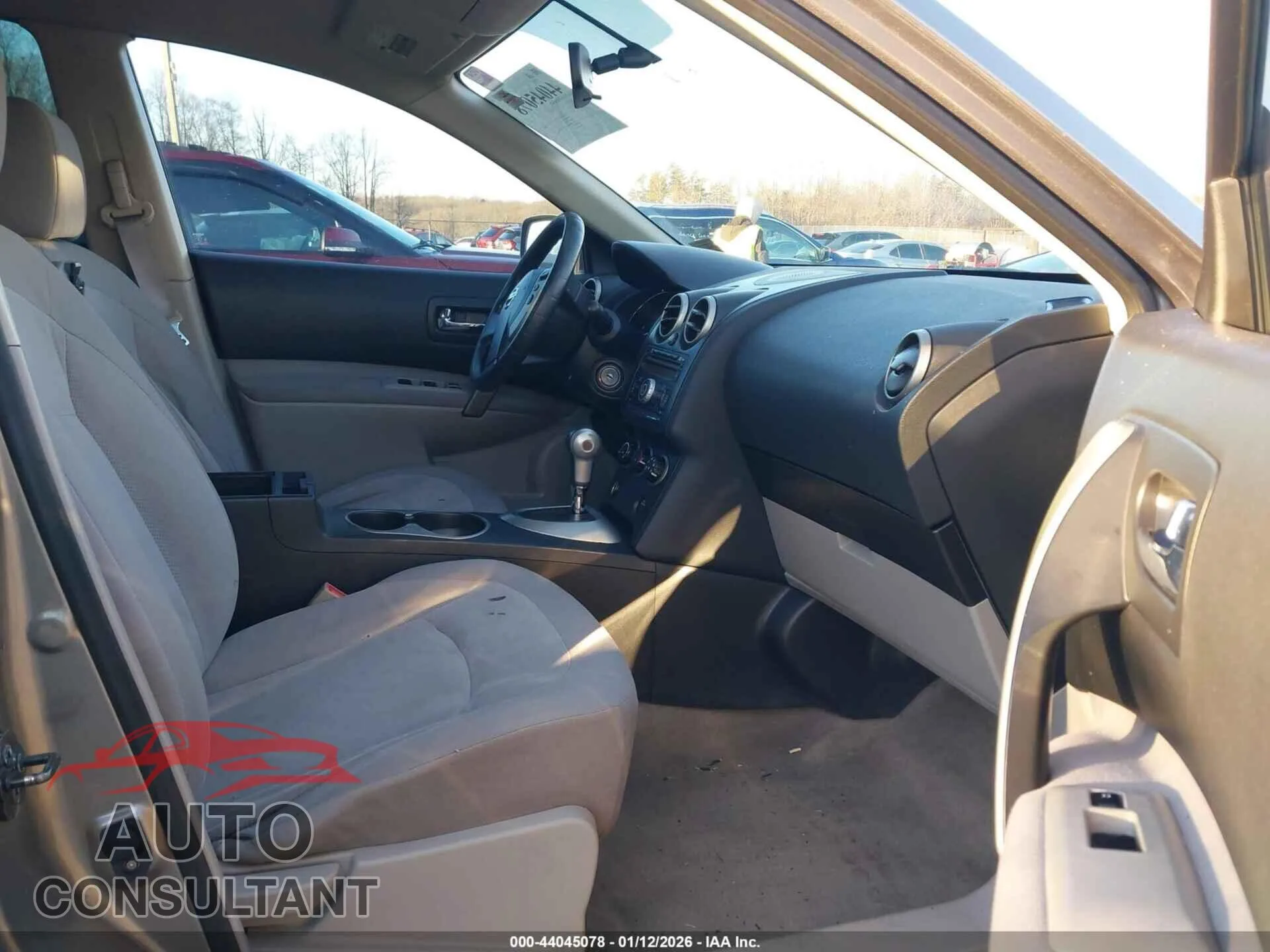 2011 NISSAN ROGUE Damaged VIN JN8AS5MV1BW689908 – interior seats