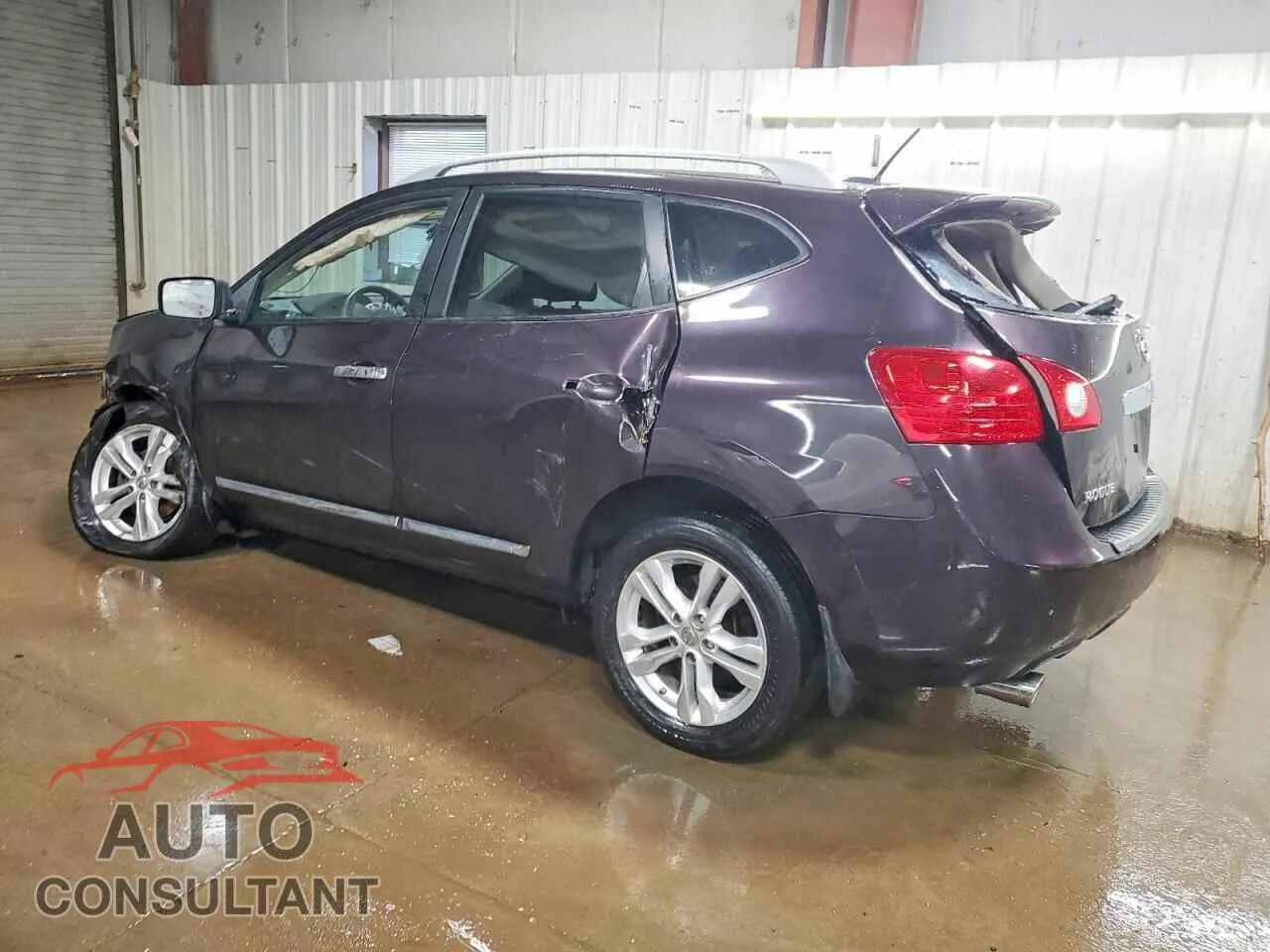 2013 NISSAN ROGUE Damaged VIN JN8AS5MV1DW648052 – rear exterior
