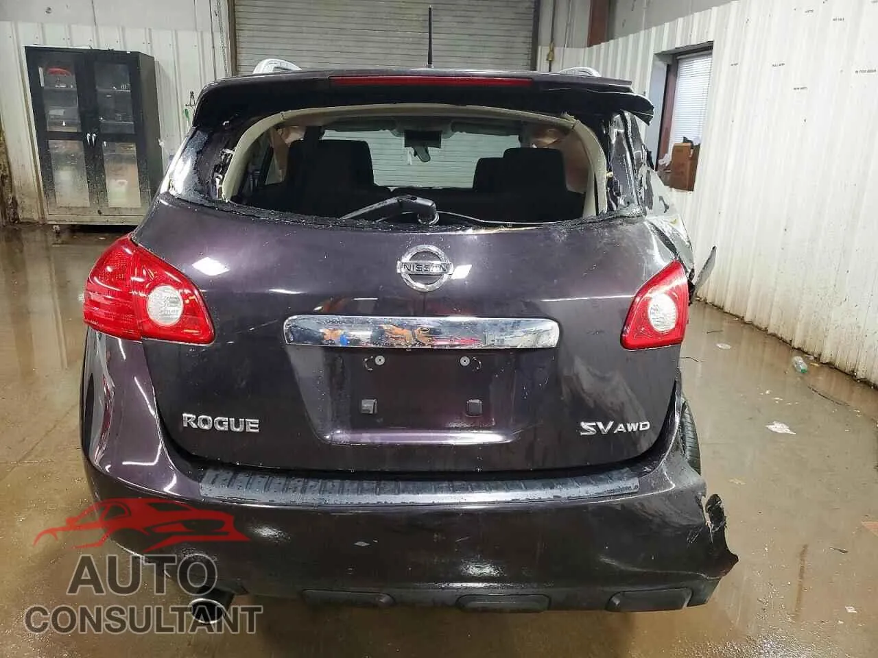 2013 NISSAN ROGUE Damaged VIN JN8AS5MV1DW648052 – engine bay