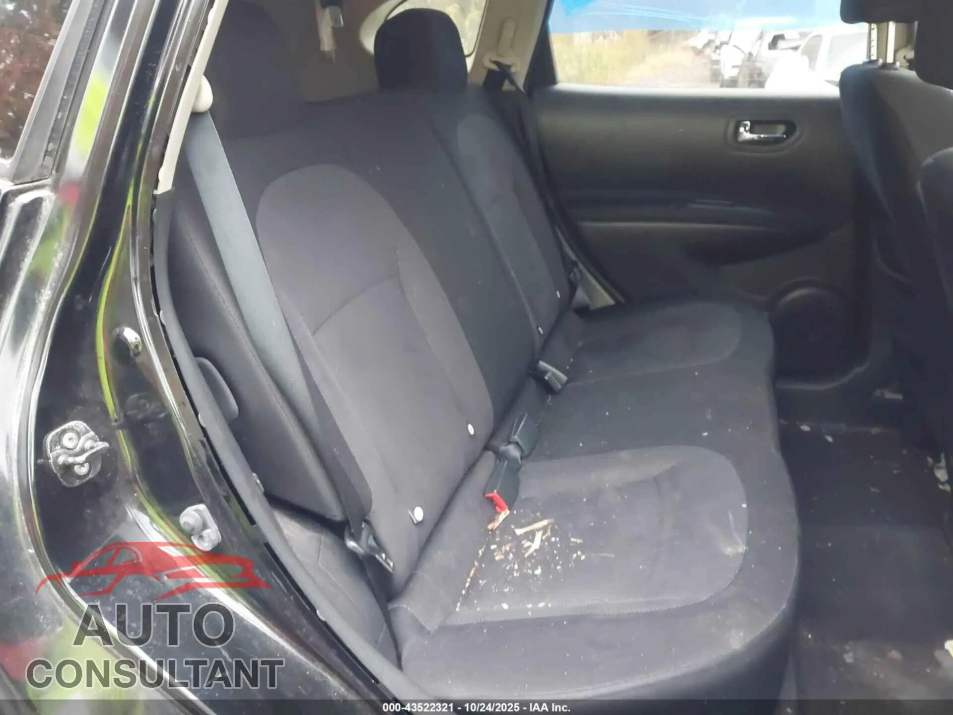 2012 NISSAN ROGUE Damaged VIN JN8AS5MV3CW373881 – undercarriage