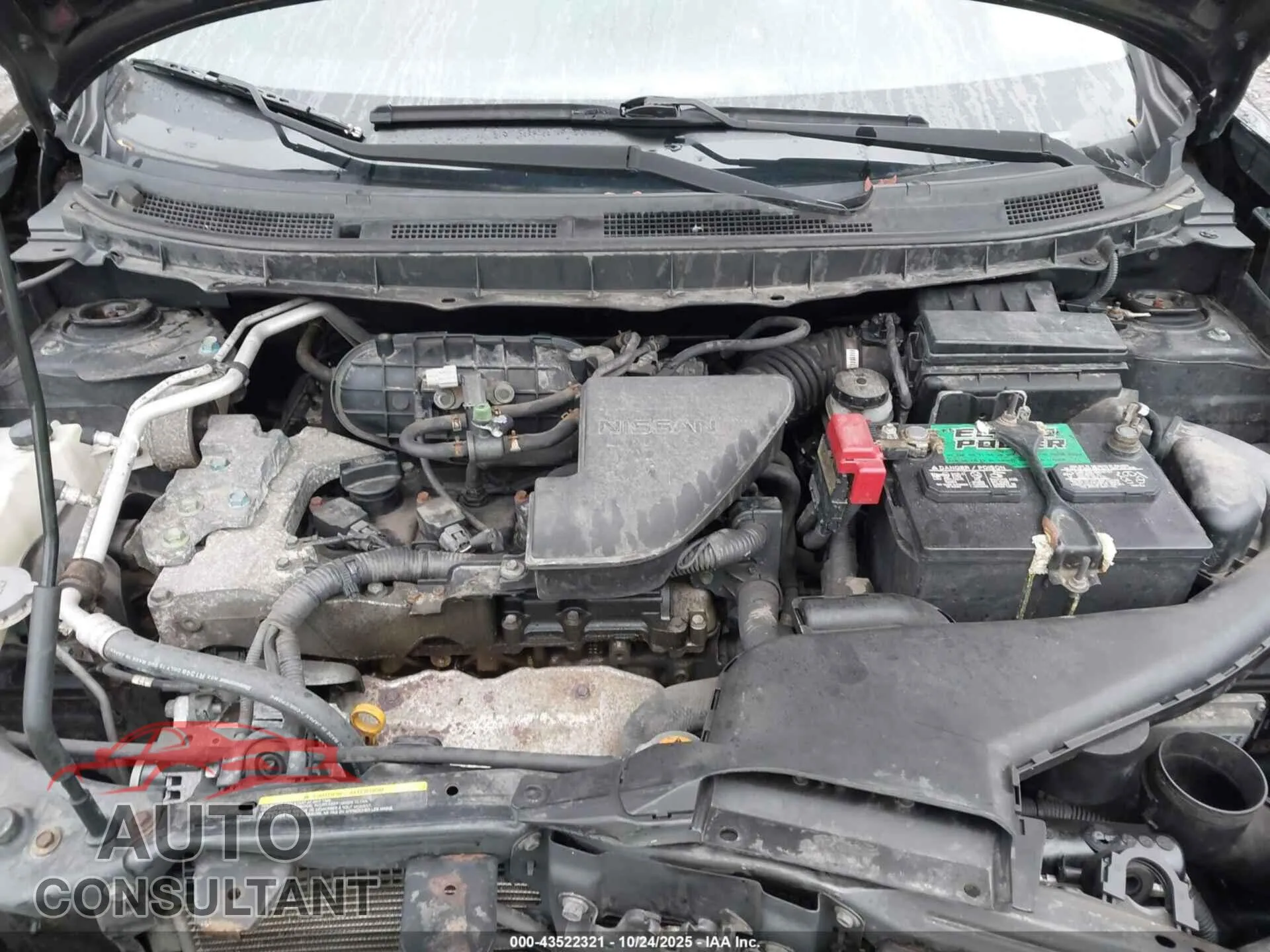 2012 NISSAN ROGUE Damaged VIN JN8AS5MV3CW373881 – odometer reading