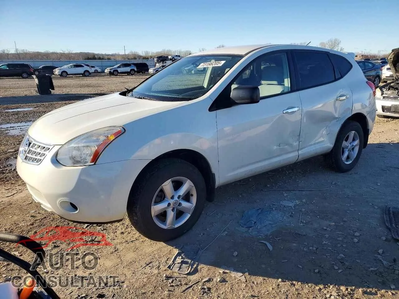 2010 NISSAN ROGUE VIN JN8AS5MV7AW613012