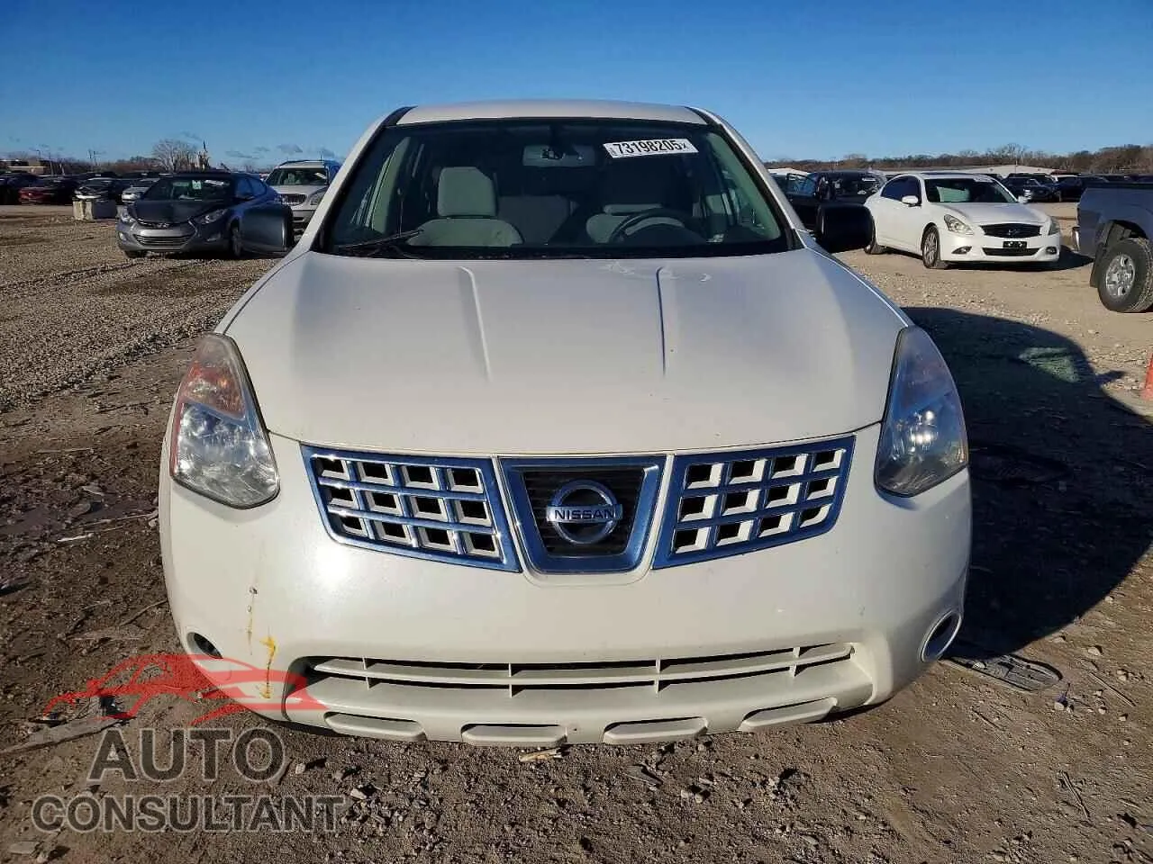 2010 NISSAN ROGUE Damaged VIN JN8AS5MV7AW613012 – interior seats
