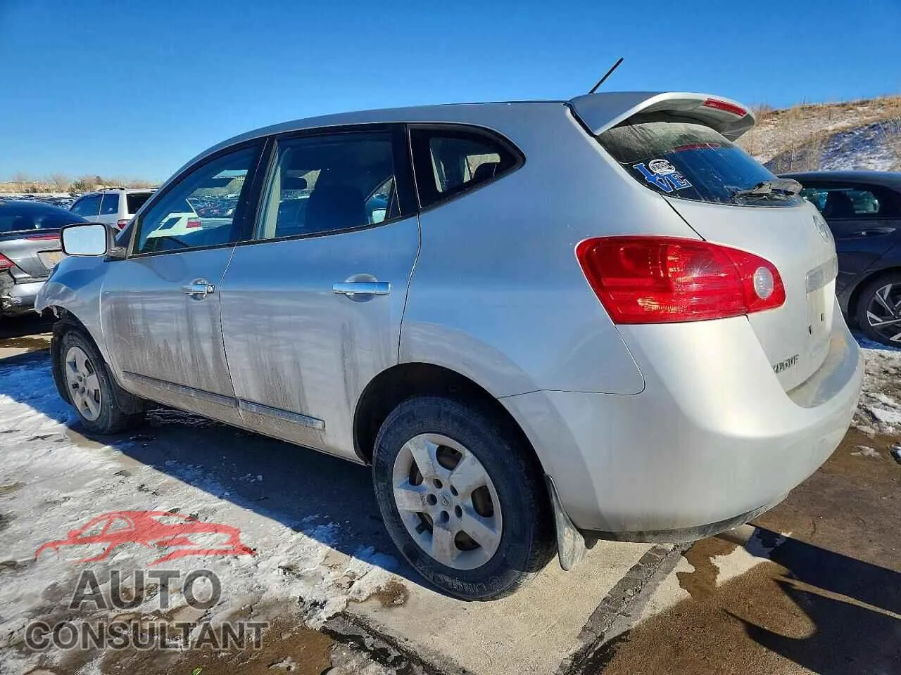 2013 NISSAN ROGUE Damaged VIN JN8AS5MV7DW134013 – rear exterior