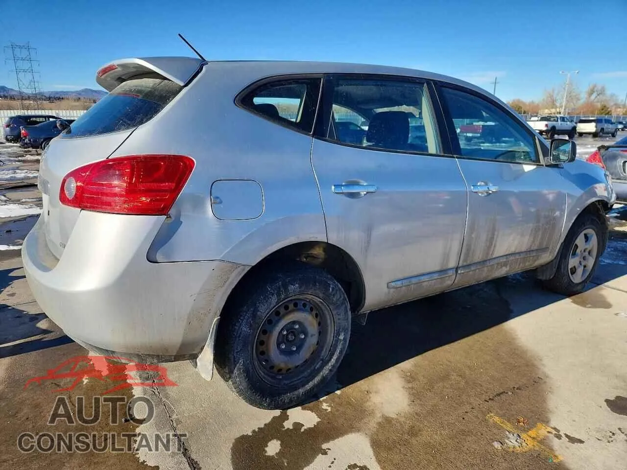 2013 NISSAN ROGUE Damaged VIN JN8AS5MV7DW134013 – side profile
