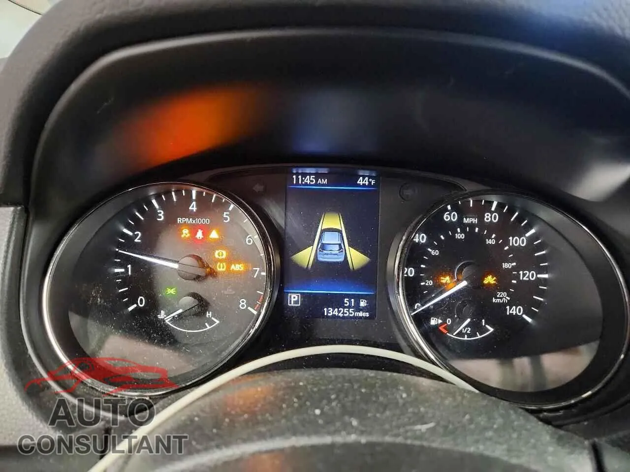 2019 NISSAN ROGUE Damaged VIN JN8AT2MV2KW381903 – trunk area