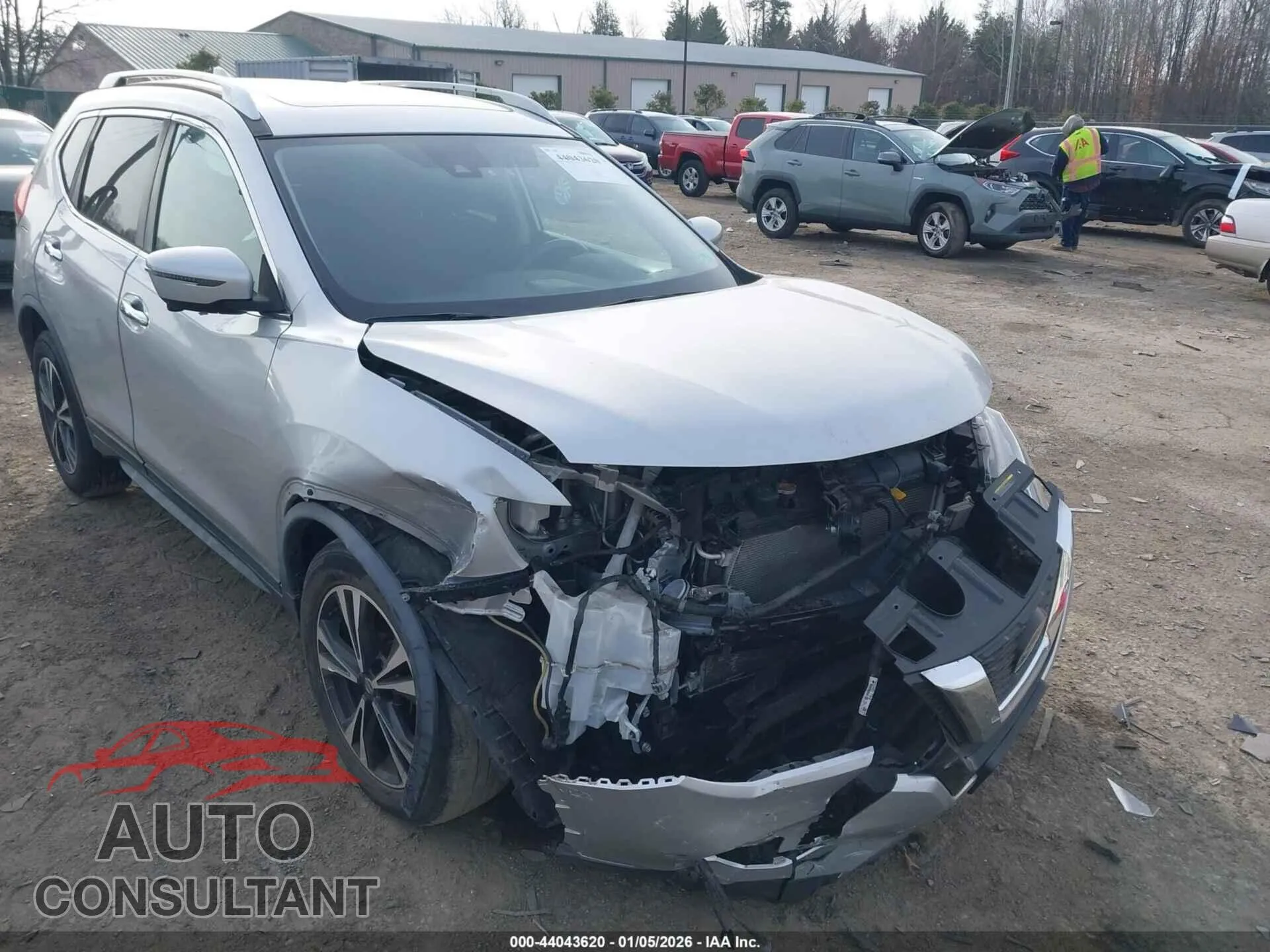 2019 NISSAN ROGUE Damaged VIN JN8AT2MV5KW388411 – engine bay 2019 NISSAN ROGUE Damaged VIN JN8AT2MV5KW388411 – engine bay