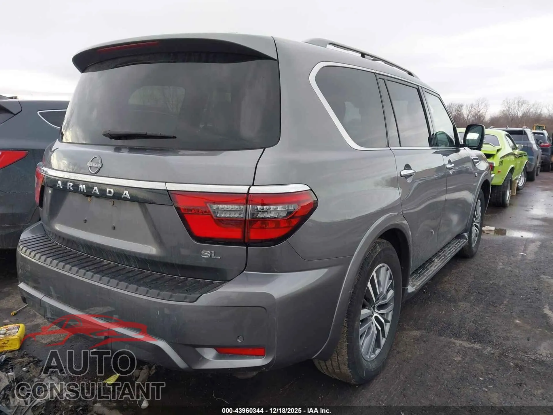 2021 NISSAN ARMADA Damaged VIN JN8AY2BB7M9795237 – dashboard
