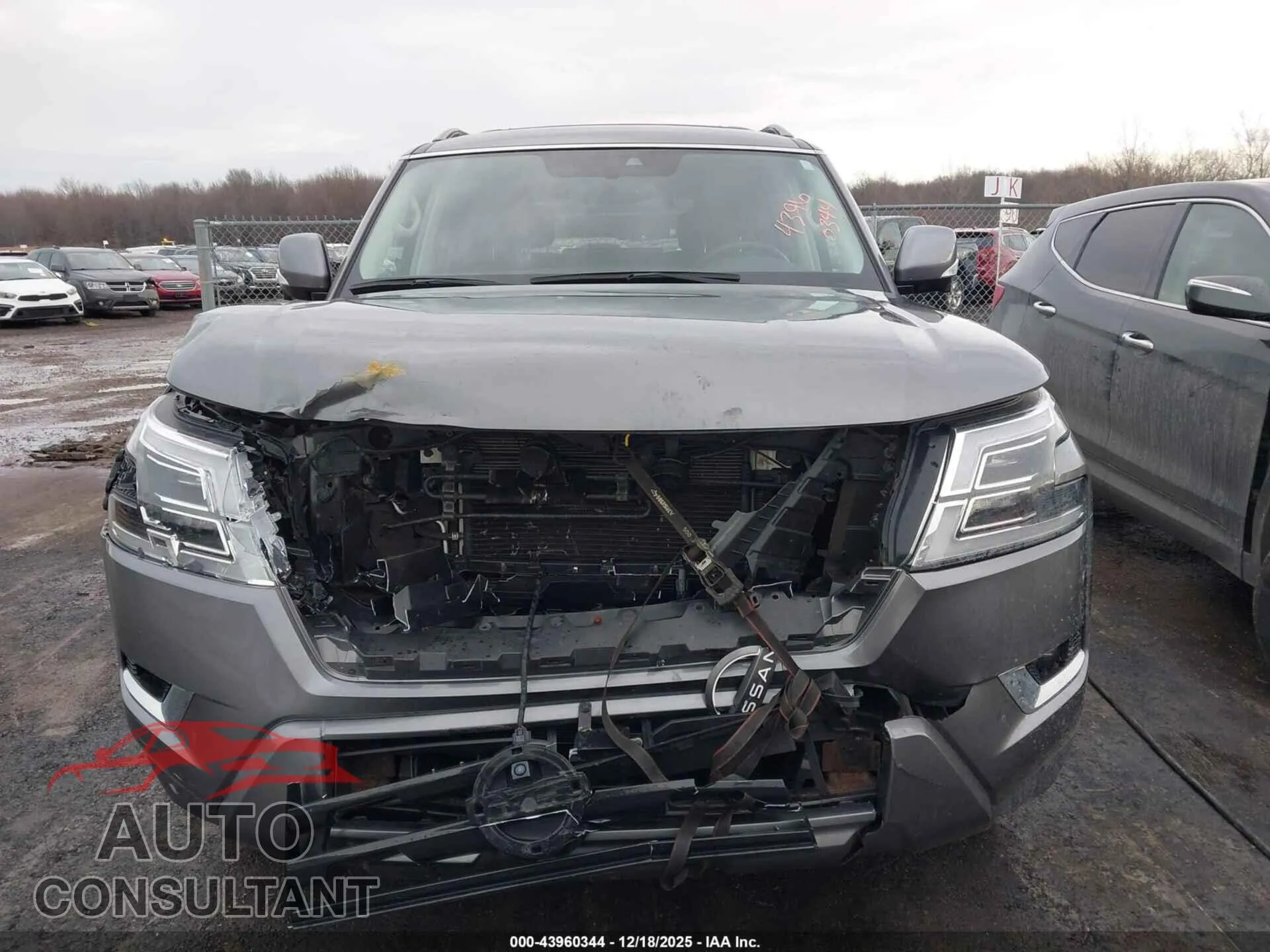 2021 NISSAN ARMADA Damaged VIN JN8AY2BB7M9795237 – photo 12