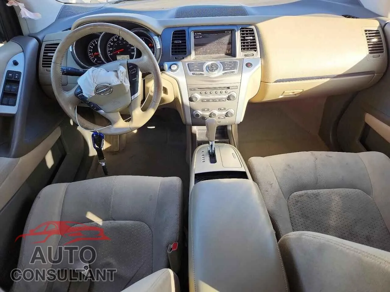 2012 NISSAN MURANO Damaged VIN JN8AZ1MW4CW226403 – undercarriage