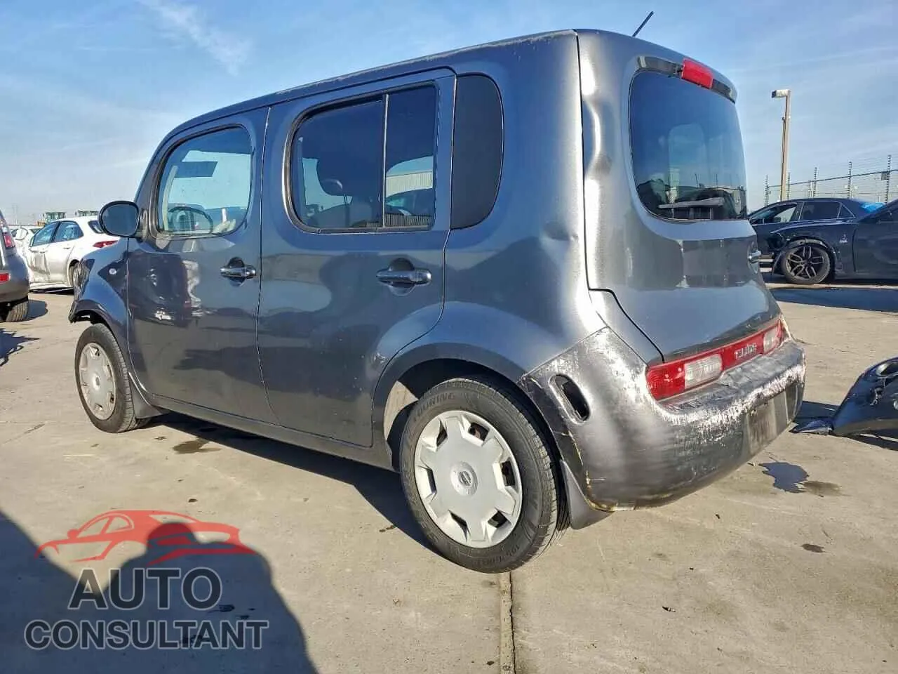 2012 NISSAN CUBE Damaged VIN JN8AZ2KR1CT253918 – rear exterior