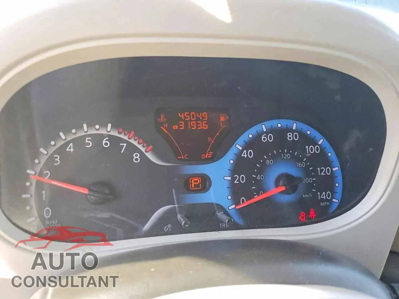 2012 NISSAN CUBE Damaged VIN JN8AZ2KR1CT253918 – trunk area