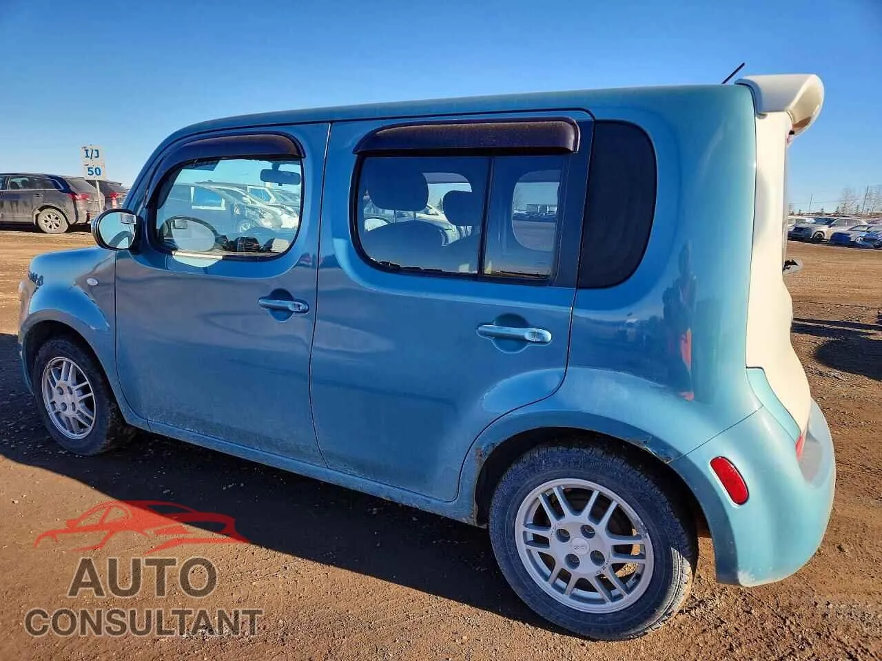2011 NISSAN CUBE Damaged VIN JN8AZ2KR6BT211114 – rear exterior