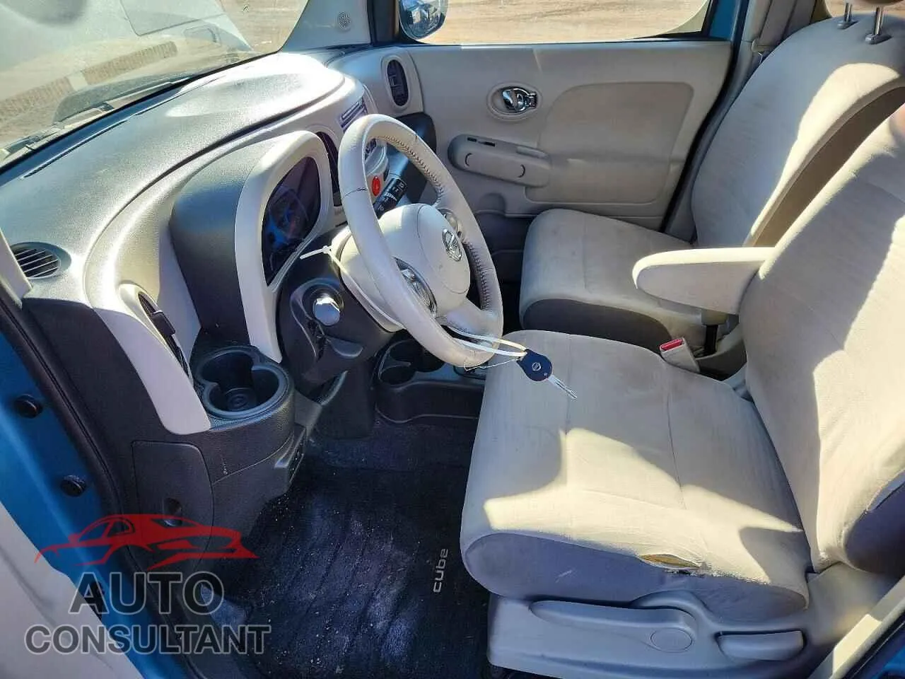 2011 NISSAN CUBE Damaged VIN JN8AZ2KR6BT211114 – exterior detail