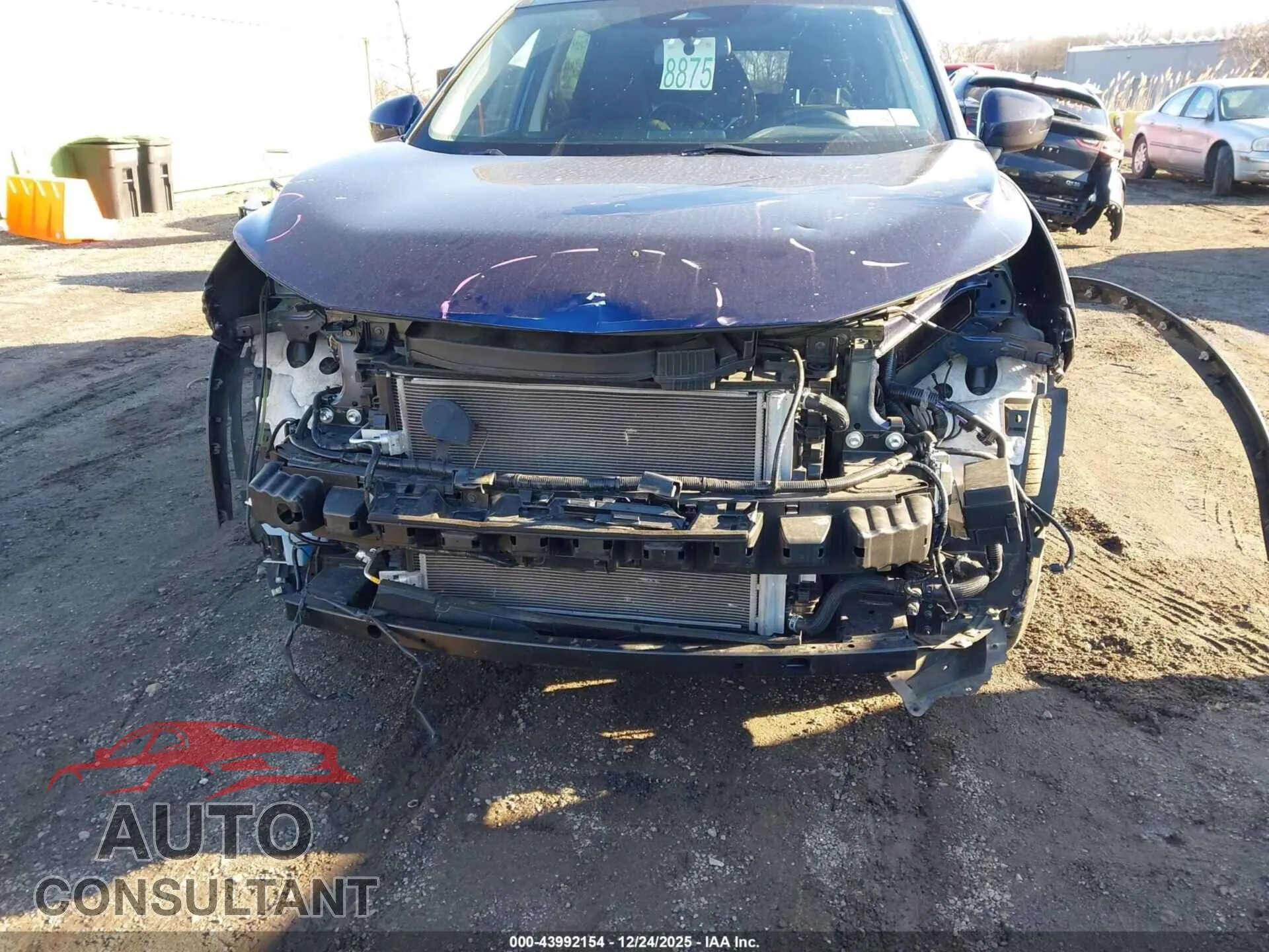 2024 NISSAN ROGUE Damaged VIN JN8BT3BB3RW443824 – engine bay