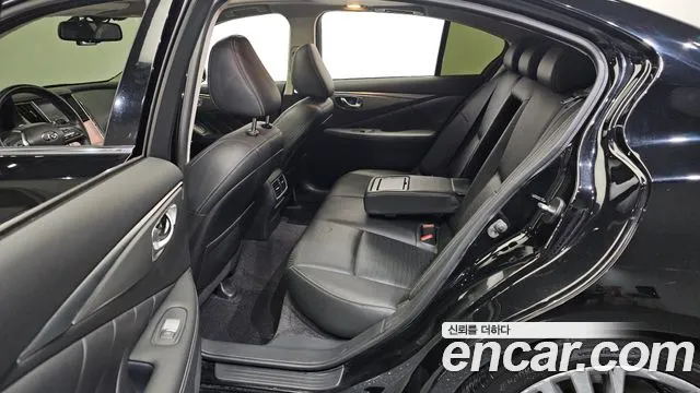 2018 Infiniti Q50 3.5 Blue Sport Sensory Sold VIN JNKAV71E3JM170290 – side profile