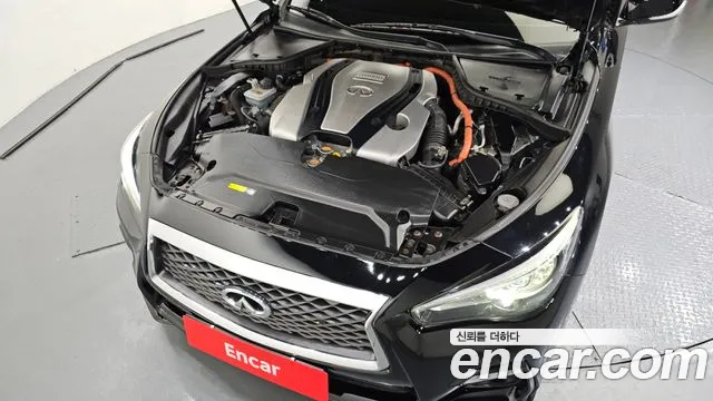 2018 Infiniti Q50 3.5 Blue Sport Sensory Sold VIN JNKAV71E3JM170290 – exterior detail
