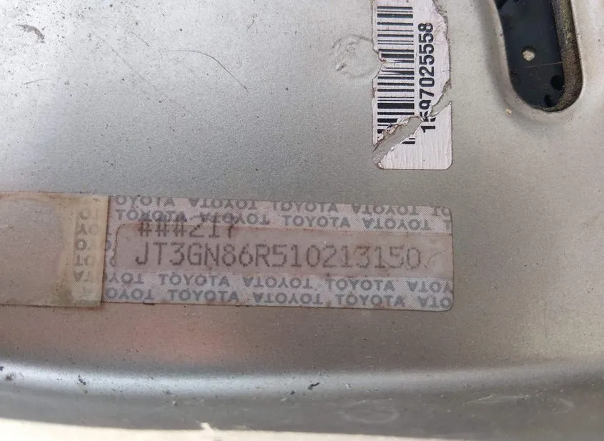 2001 TOYOTA 4Runner Used VIN JT3GN86R510213150 – photo 15